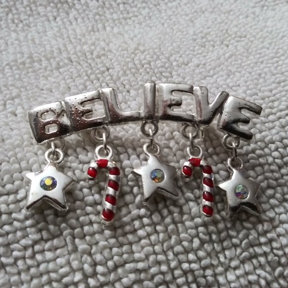 **SALE, SALE** Christmas Set - Lapel Pins & Earrings - Picture 3 of 9